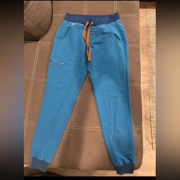 Figs Pants & Jumpsuits Figs Teal Scrub Pants Xs Poshmark